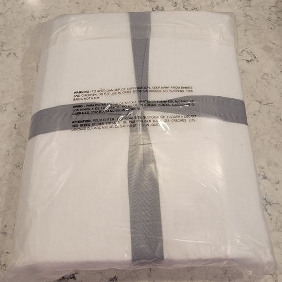 The Citizenry Stonewashed Linen Sheet Set Crafted in Portugal,Queen White NWT! - Picture 8 of 10